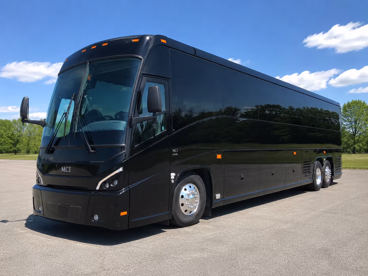 charter buses for corporate events and team outings in orange