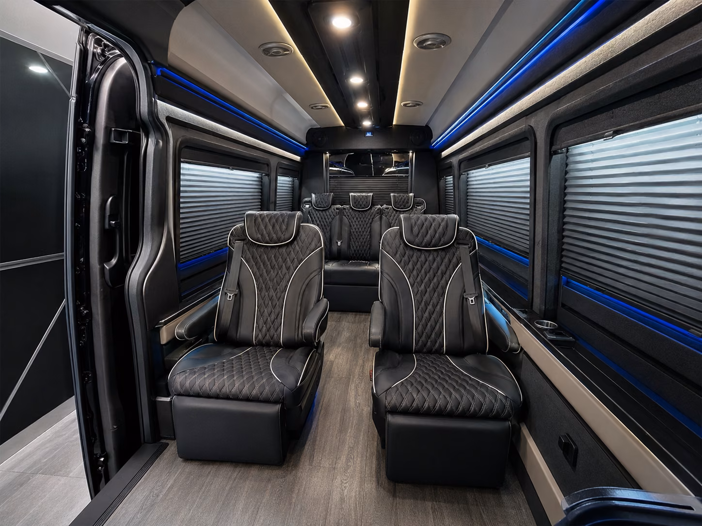 corporate event and convention shuttle buses in orange county