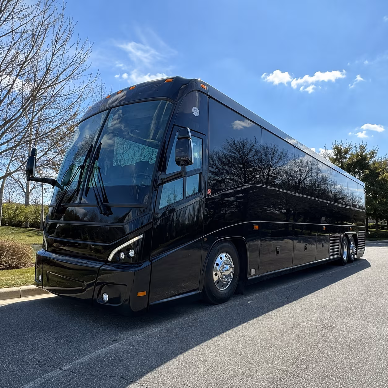 long distance charter buses to padres and petco park from orange county