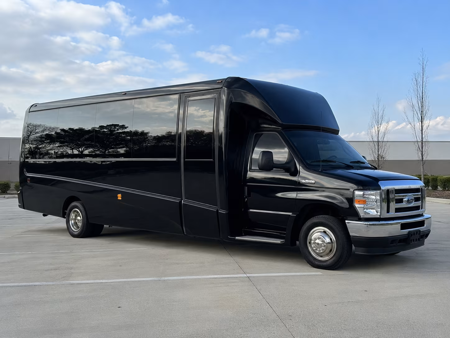 minibuses for club shows and smaller venue nights across orange county