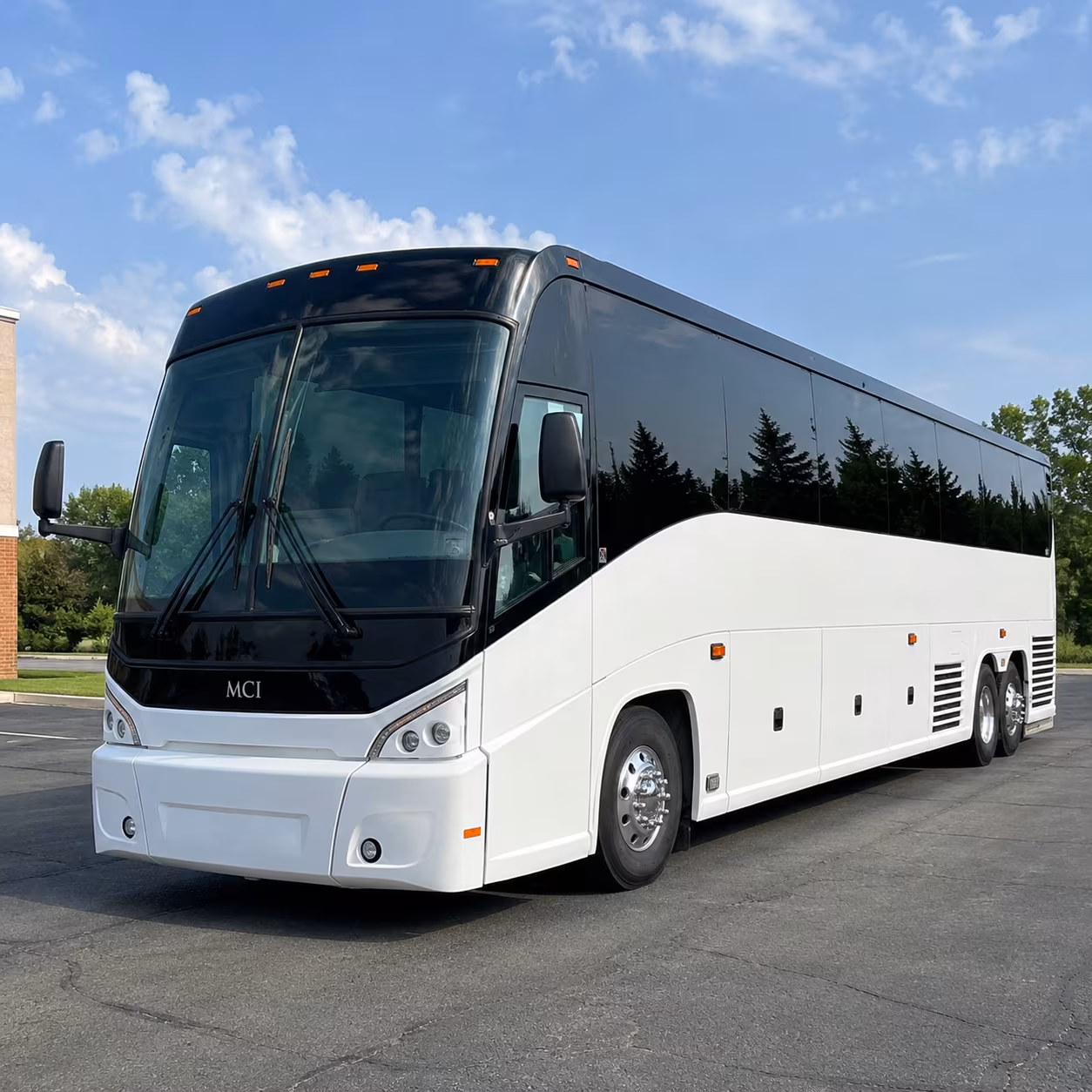 orange birthday party transportation onboard seating