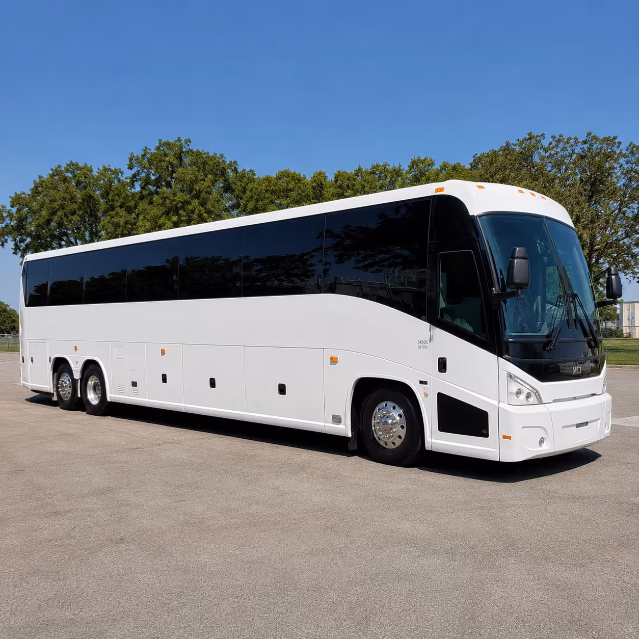 orange concert charter bus rental