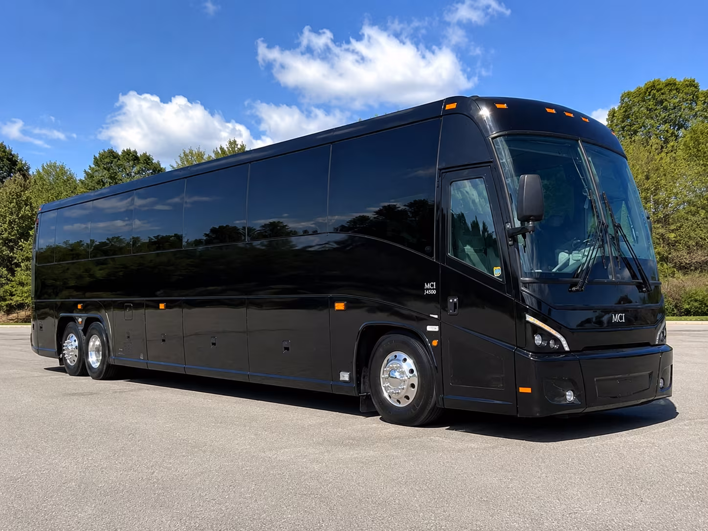 orange convention charter bus rental