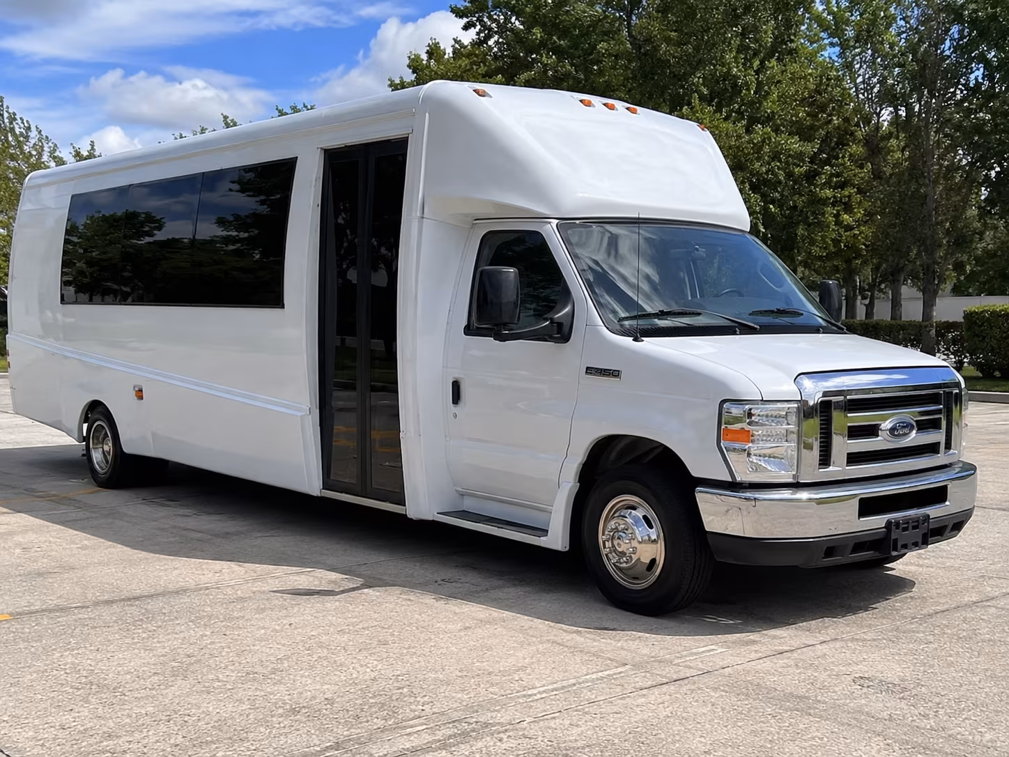 orange holiday party bus rental
