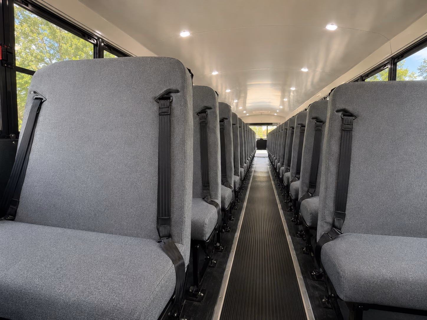 orange religious group transportation onboard seating